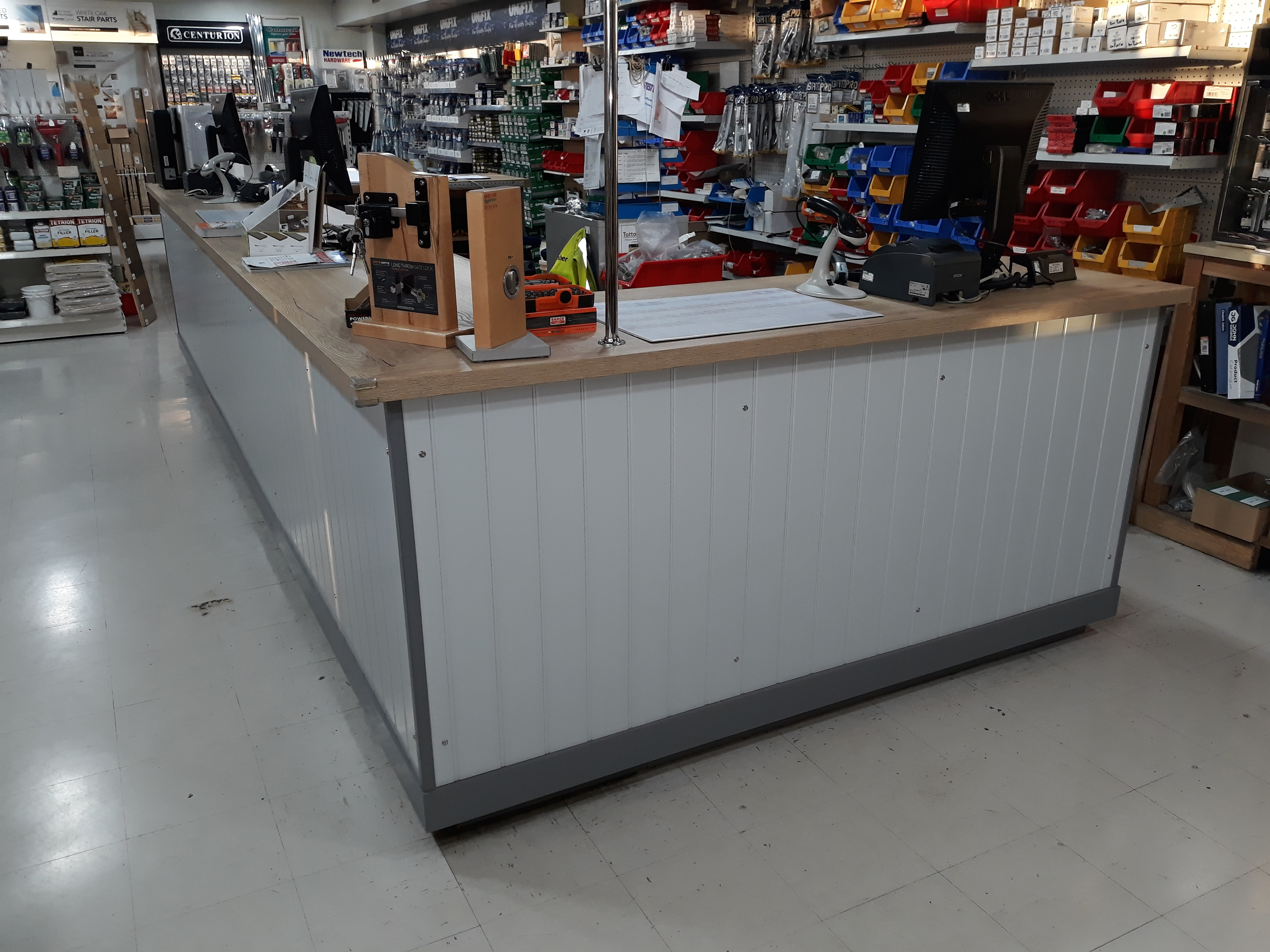 Our New Shop Counter