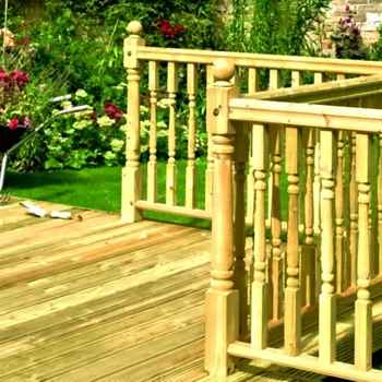 Totton Timber Product Decking and Decking Components line