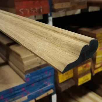 Sub image of 25 x 50mm American White Ogee Picture Rail American White Oak Ogee Picture Rail number 0 in the gallery of images