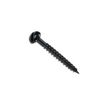 Product photograph of Black Japd Round Head wood Screw 