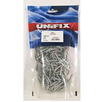 Sub image of Galvanised Staples 1KG Pack  number 1 in the gallery of images