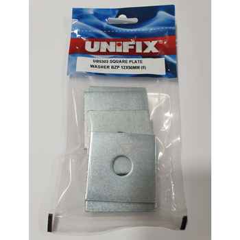 Sub image of Square Plate Washer M12 x 50mm 8 pack   number 1 in the gallery of images