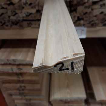 Sub image of Unsorted Redwood Ogee Skirting / Architrave 25 x 50mm Unsorted Redwood Ogee Architrave number 1 in the gallery of images