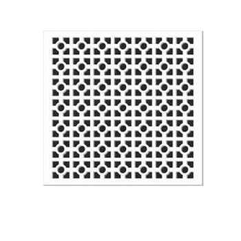 Image of Radiator Panel 1830 x 610 x 3mm Arizona Perfonet White Perforated MDF