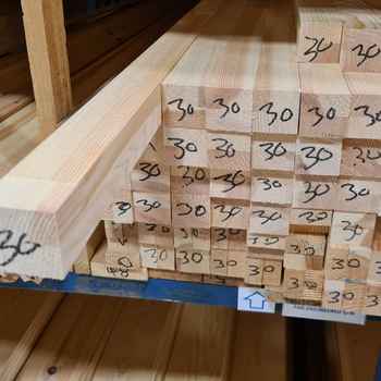 Sub image of Engineered PAR Redwood 44 x 44mm Engineered PAR Redwood number 1 in the gallery of images
