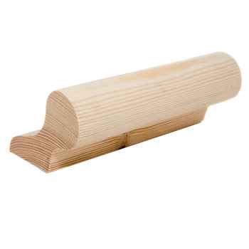 Image of Softwood Wall Handrail (Pigs Ear)
